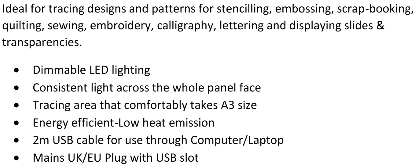משטחי עבודה שולחניים מוארים LIGHTCRAFT LC2004LED LC2003LED